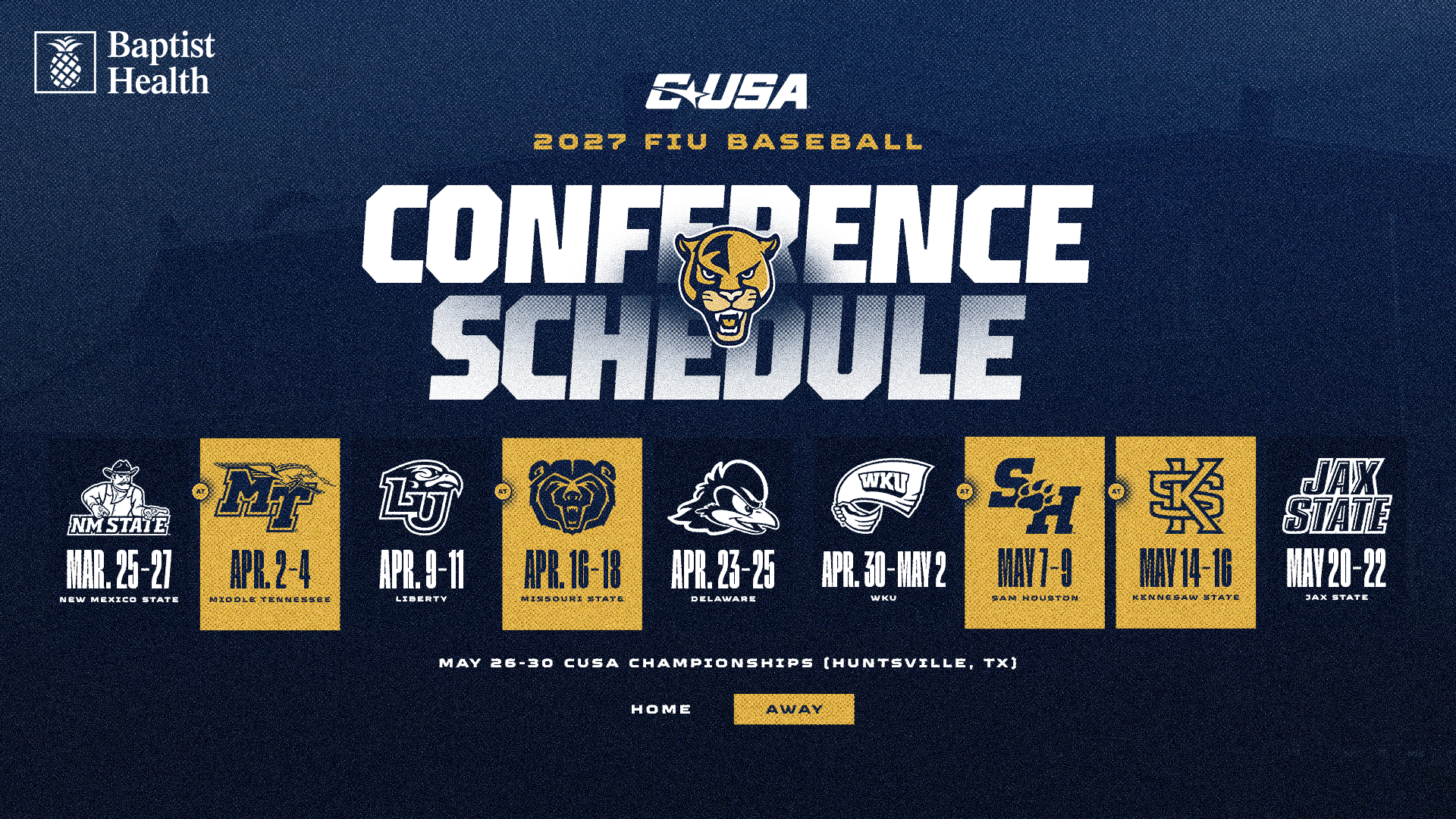 BSB CUSA Schedule Update 