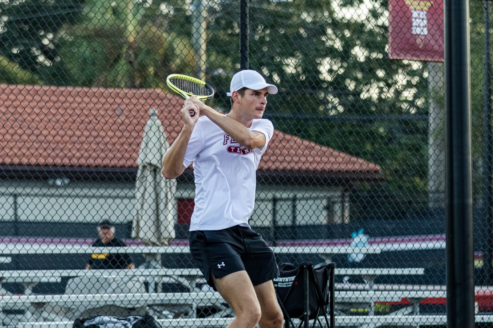 Oliver Hradilek finishing a swing