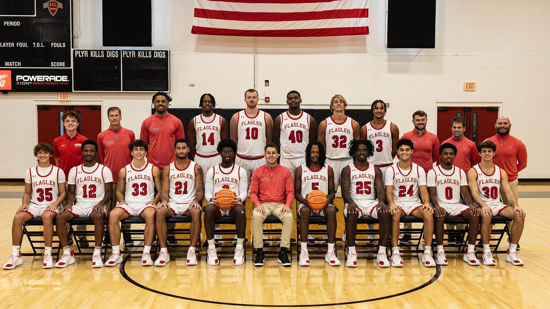2025-26 Flagler MBB team photo
