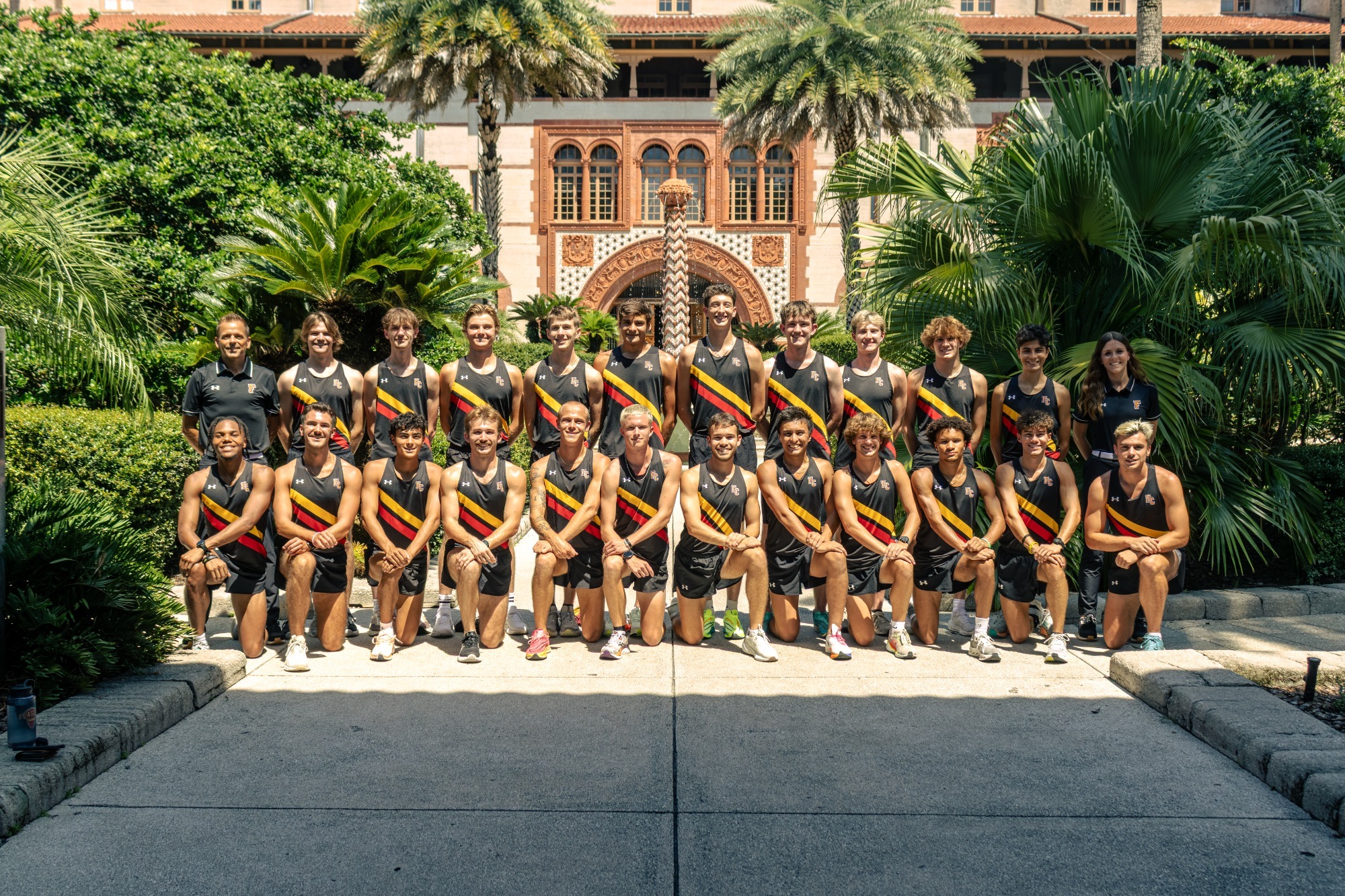 Men's cross country team photo 2025