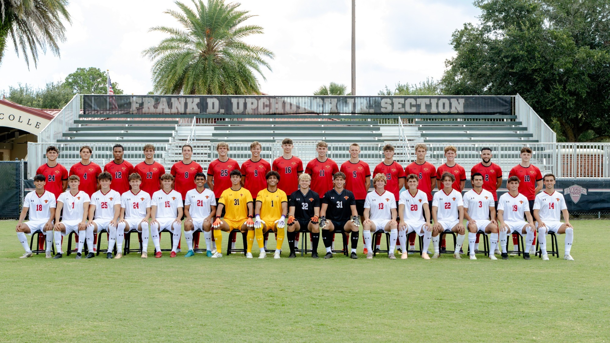 2025 Flagler men's soccer team photo