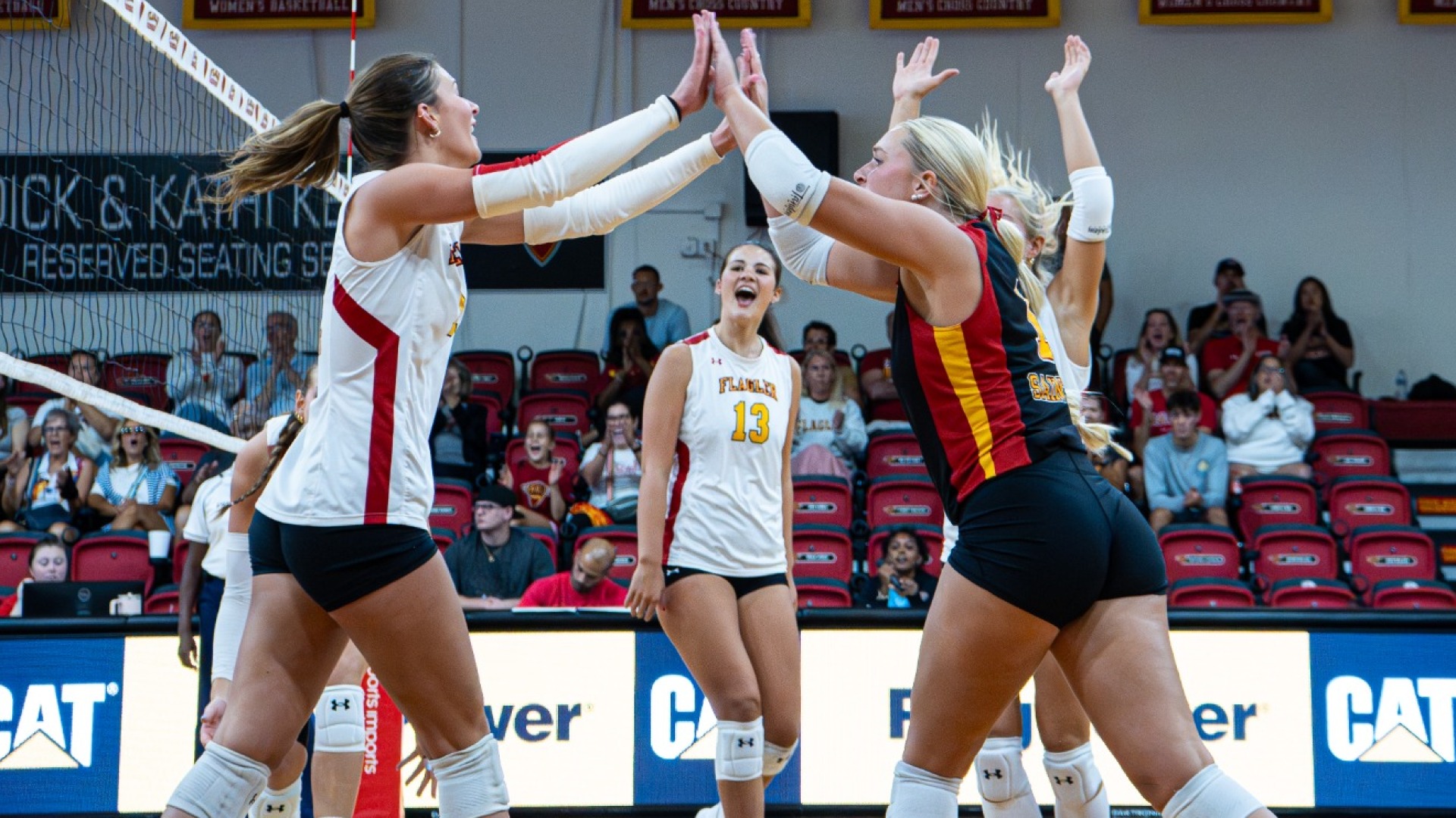 Trudeau and Clancy celebrating a kill