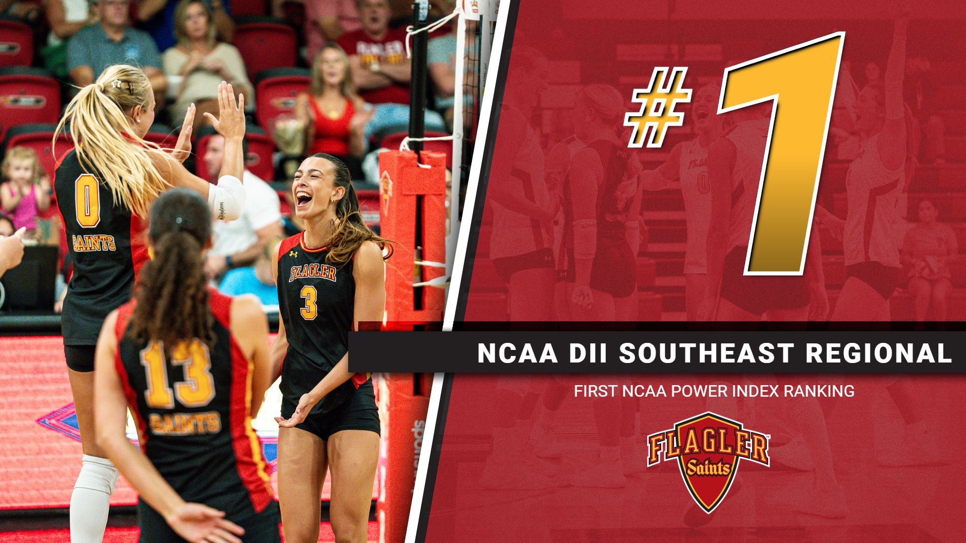 Volleyball Ranked No. 1 in the Southeast Region