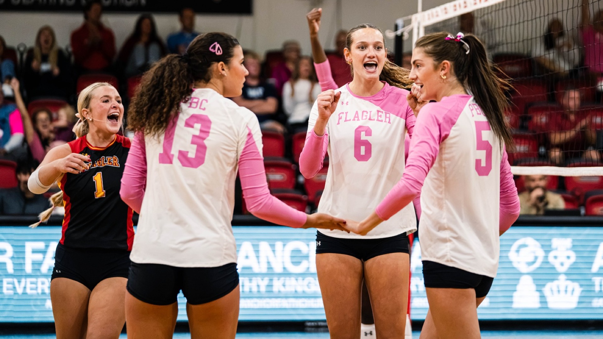 Saints Celebrate Lowe for Kill
