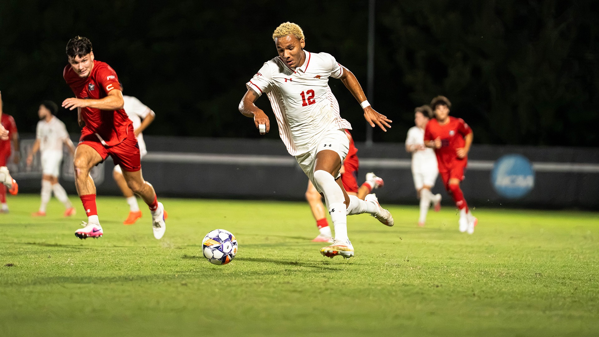 Henry Okenla attacking versus USCA