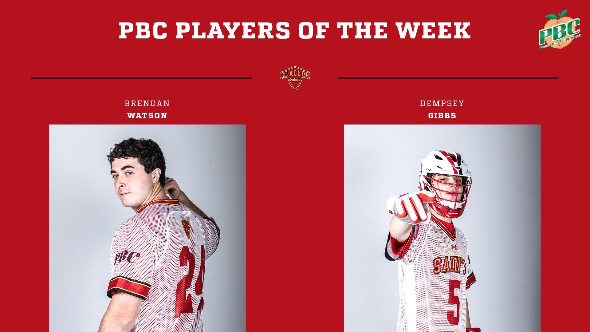 Dempsey Gibbs and Brendan Watson POTW