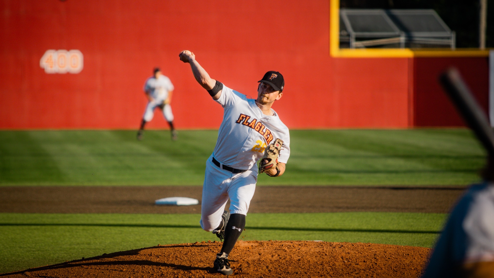 Brayden Matthews delivers a pitch