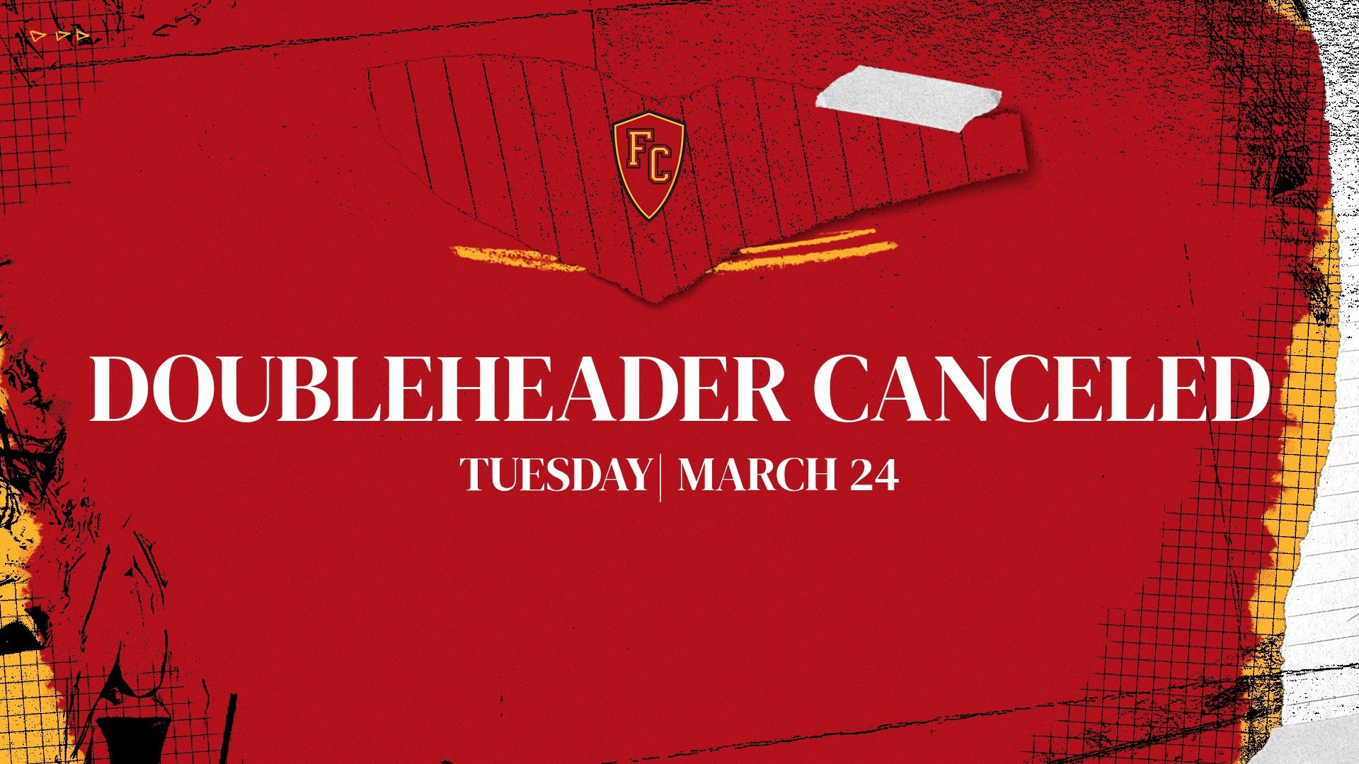 Softball schedule change