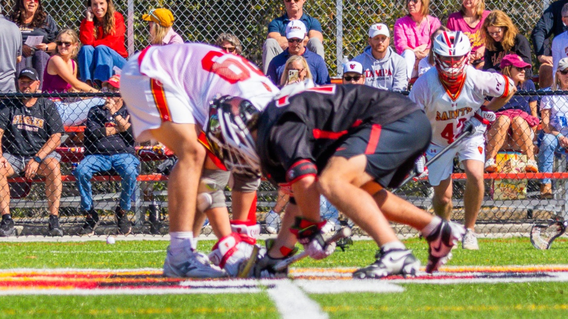 Tag Deluca facing off