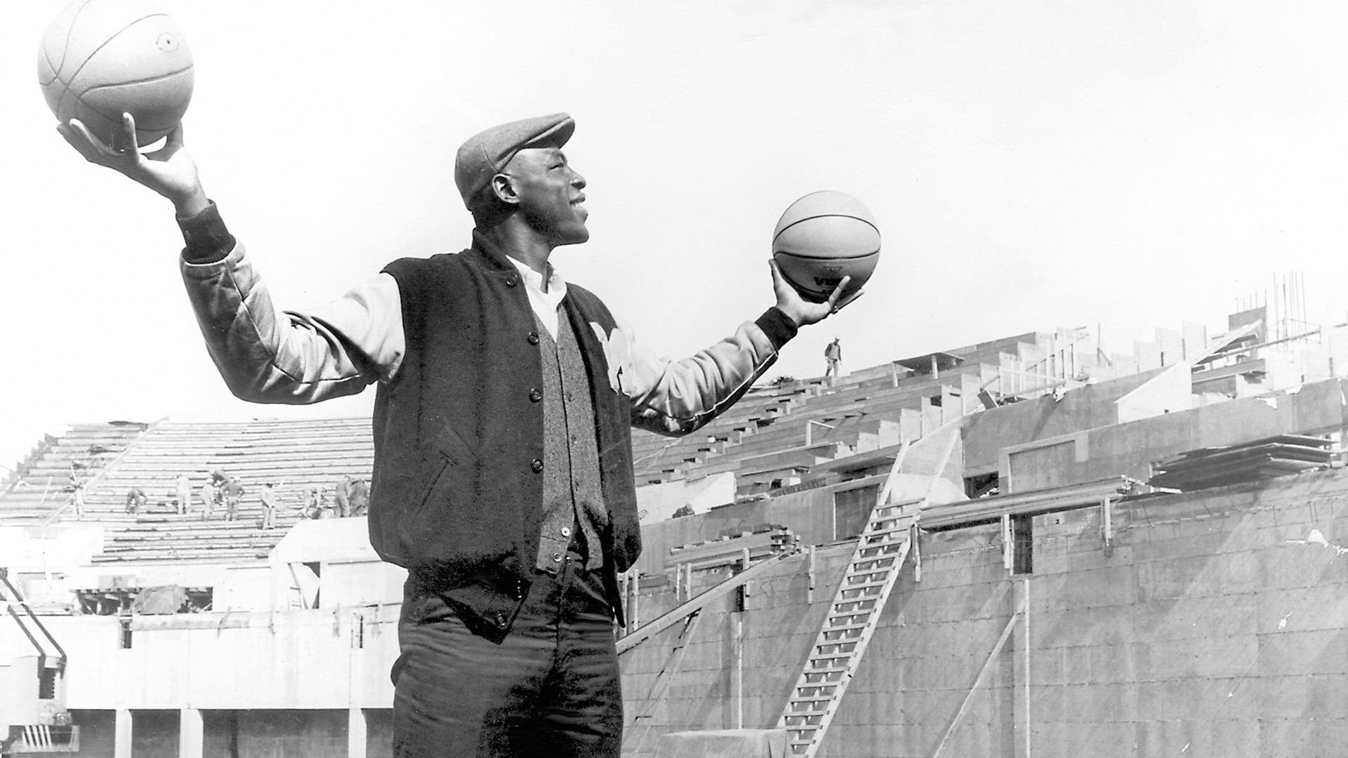 Cazzie Russell - The House that Cazzie Built (courtesy of Michigan Athletics)