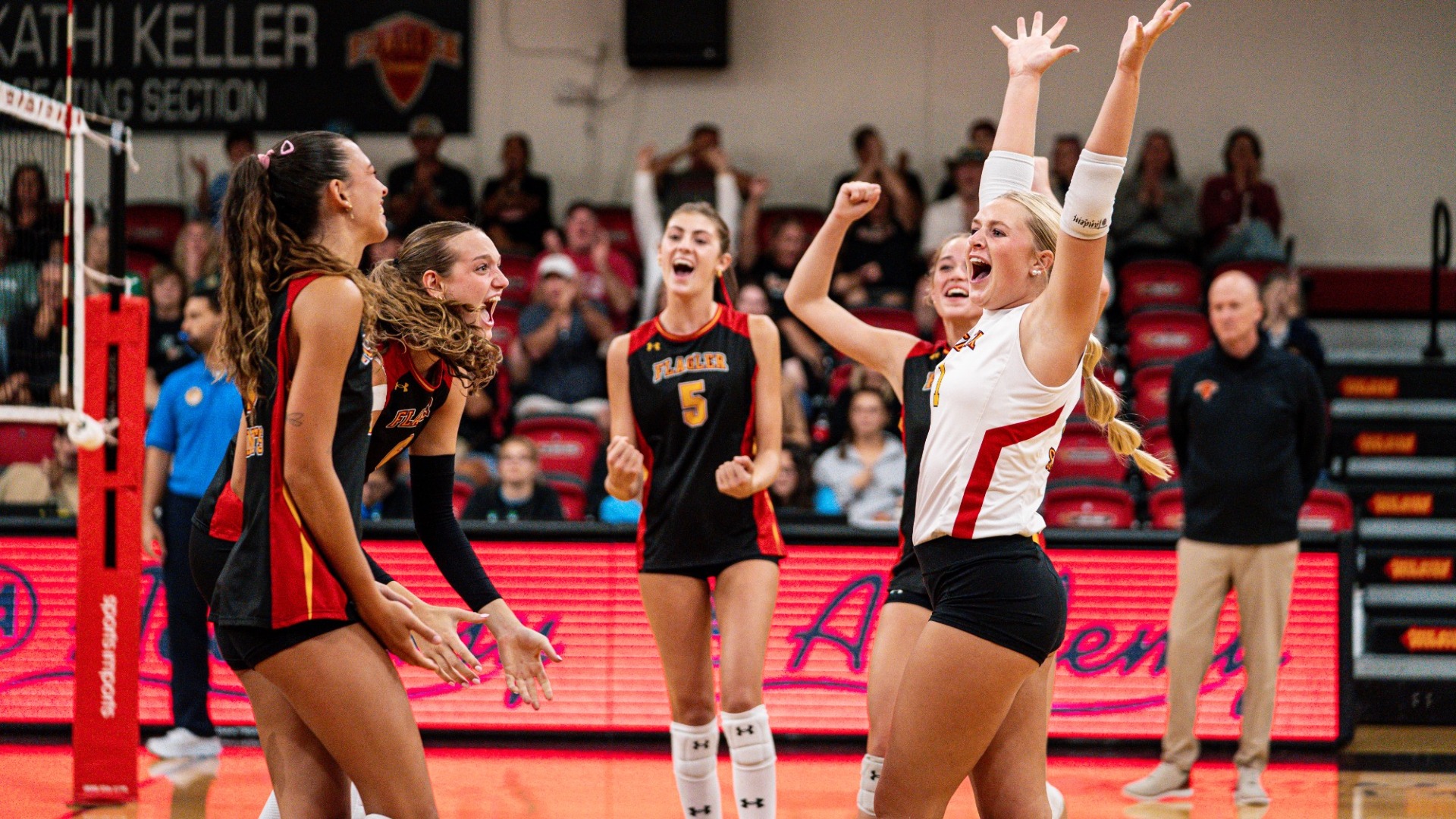 Saints celebrating after a kill
