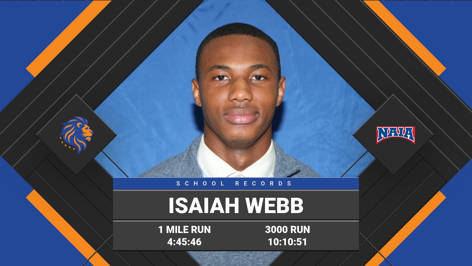 FMU freshman Isaiah Webb sets 2 school records in his first collegiate meet ever