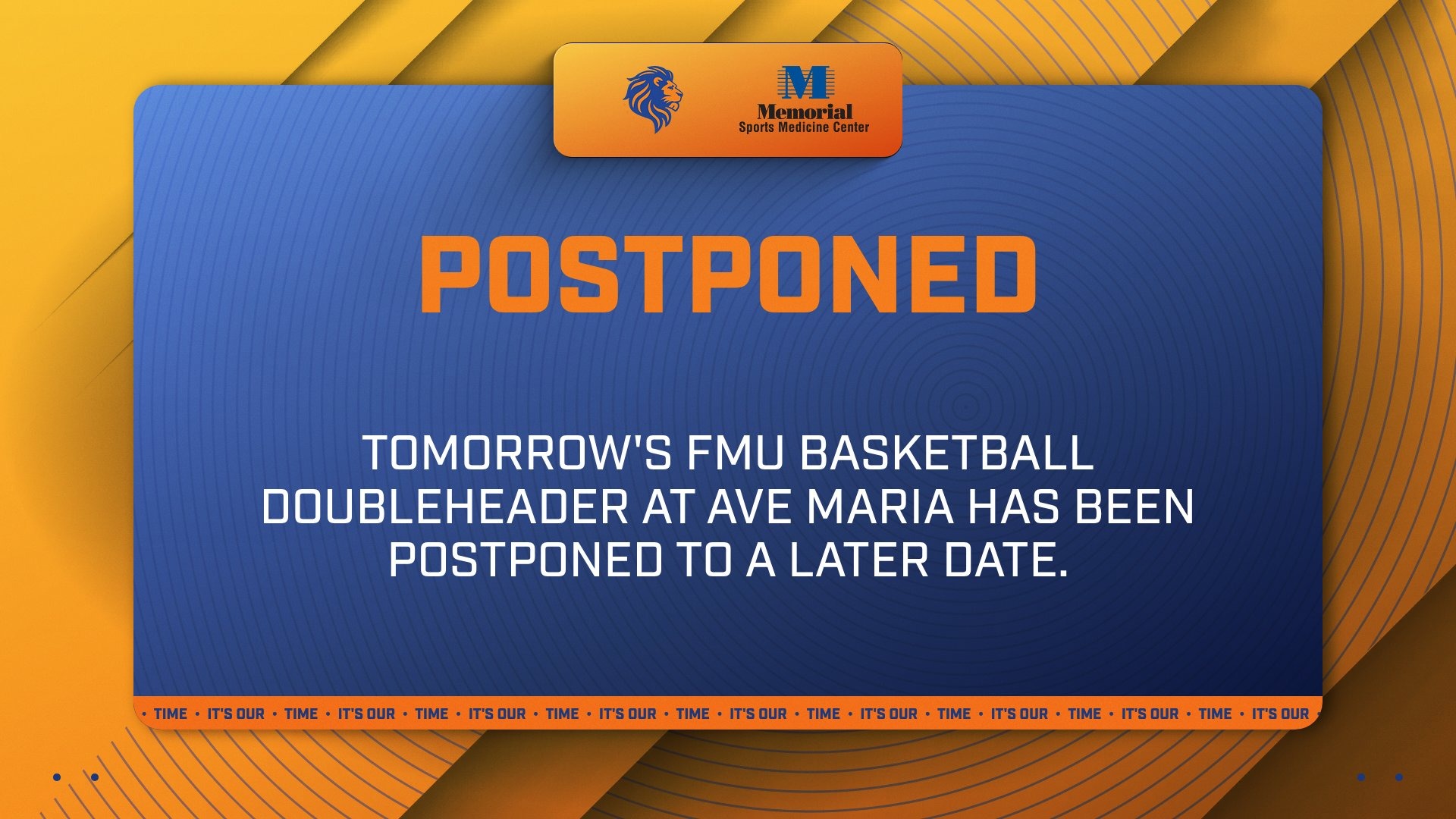Postponed