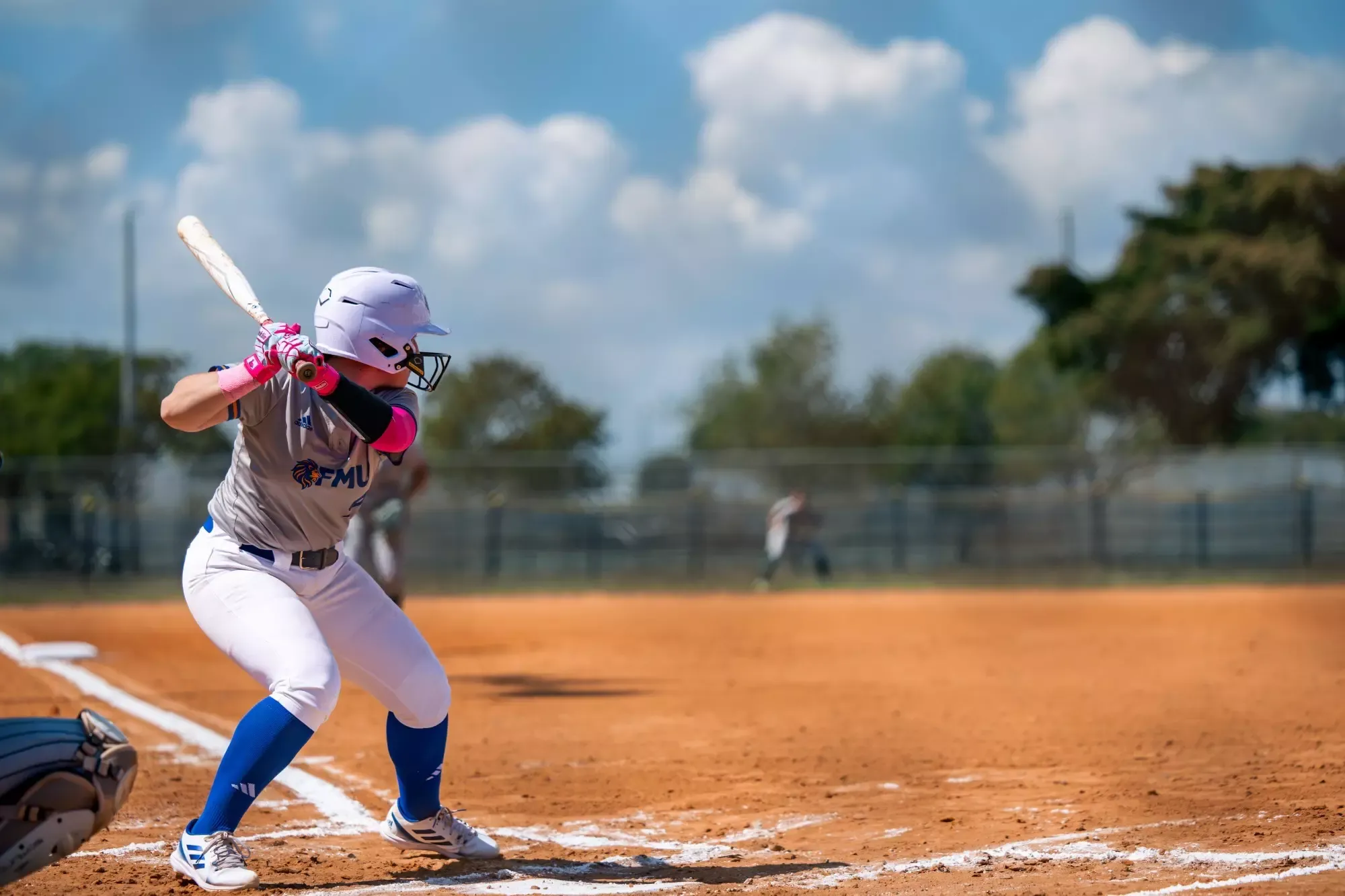 Gongora Hits Home Run in FMU's Home Opener Against Florida National