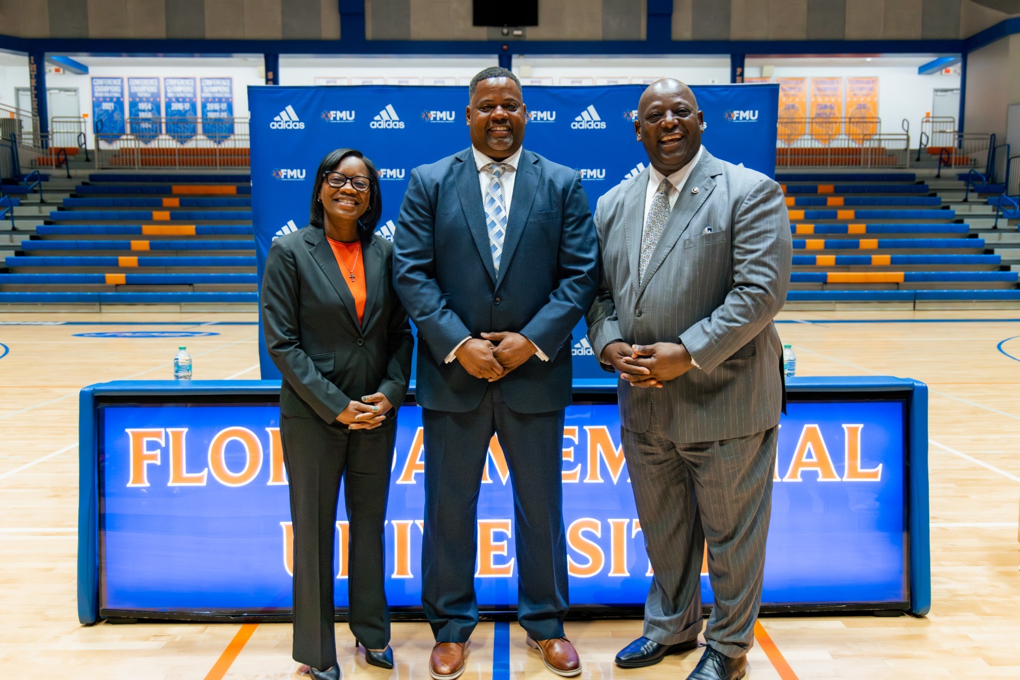 Florida Memorial University Holds Press Conference Welcoming New Head Men's Basketball Coach Anderson