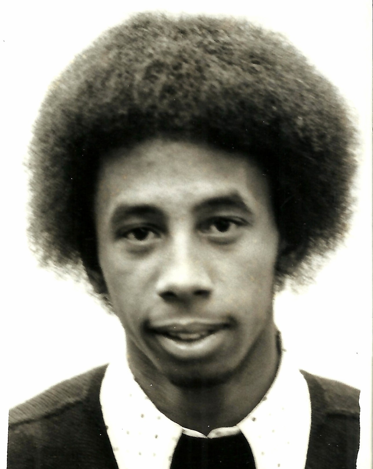 Reggie Mayshack WBB 1976-77 student assistant