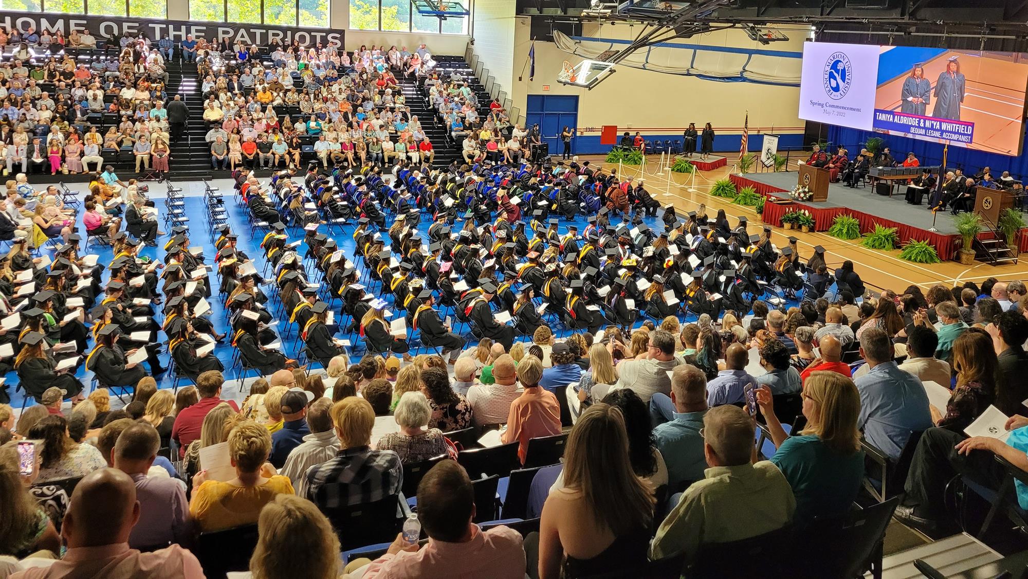 Commencement graduation 2022 HERO SHOT