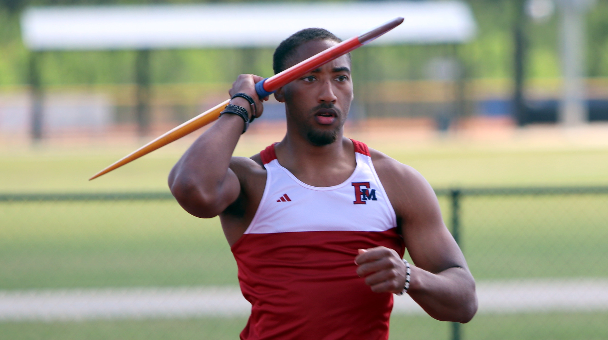 MTF25 Ryan Hunter in action with javelin