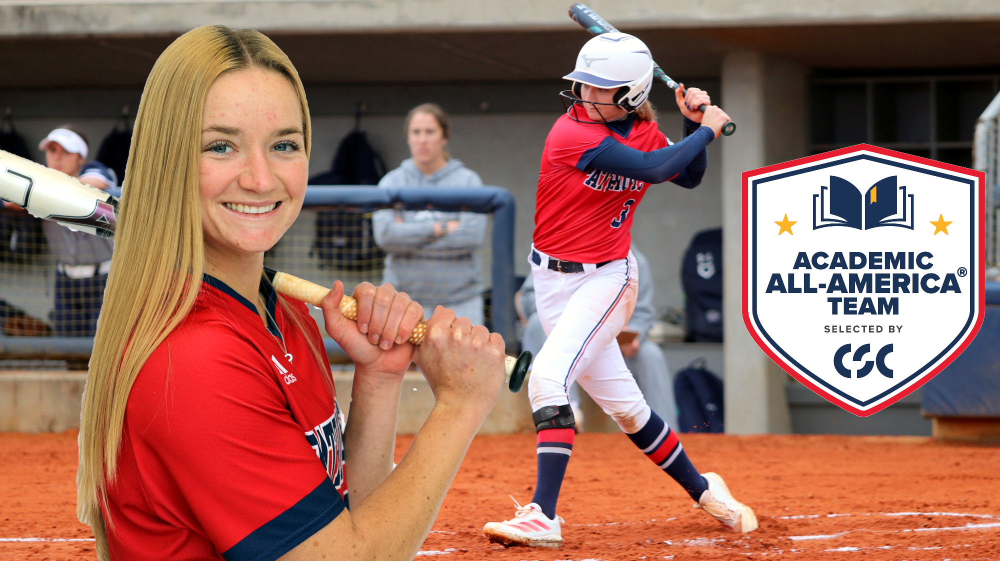 SB25 Emily Konz Academic All-America CSC graphic