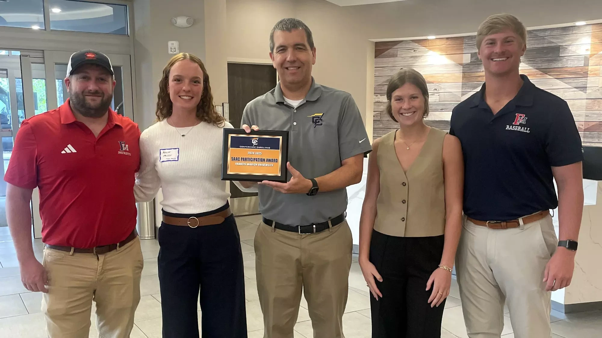 2025 Conference Carolinas SAAC award