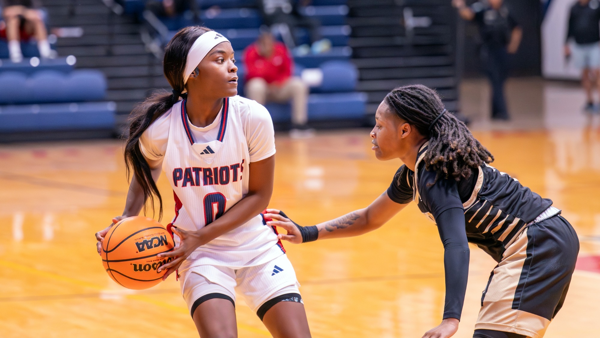 WBB26 Kiara Croskey with ball vs UNCP