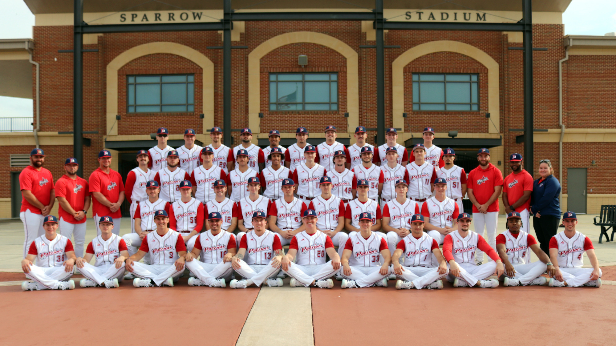 BB26 team photo - sidearm team size