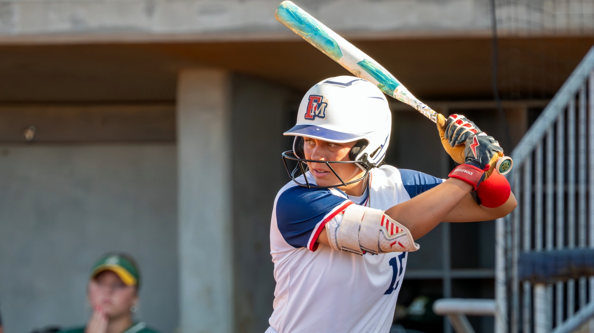 SB26 Anderson Thrower at bat against Lees-McRae College