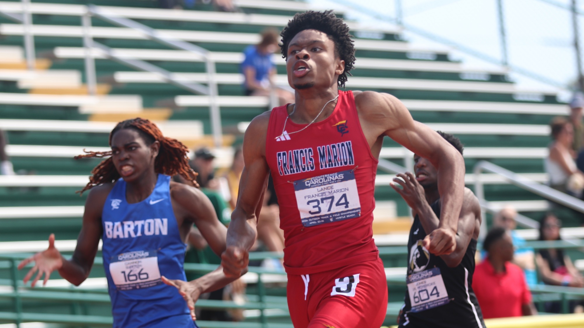Alex Lance sets FMU record in 400m at Conference Carolinas Championships