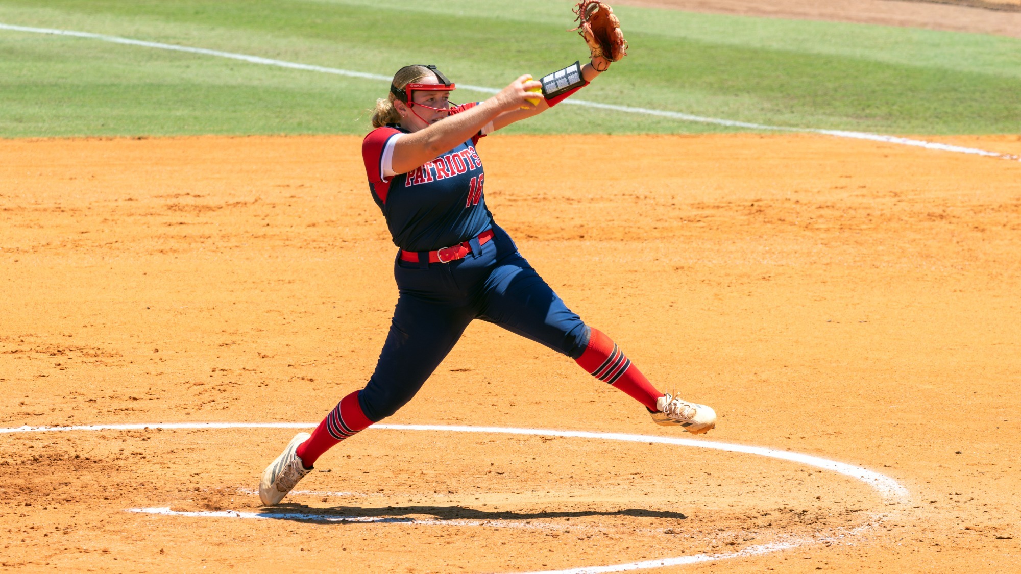 SB26 Jenna Walling pitches to Lenoir-Rhyne in the NCAA Southeast Regional