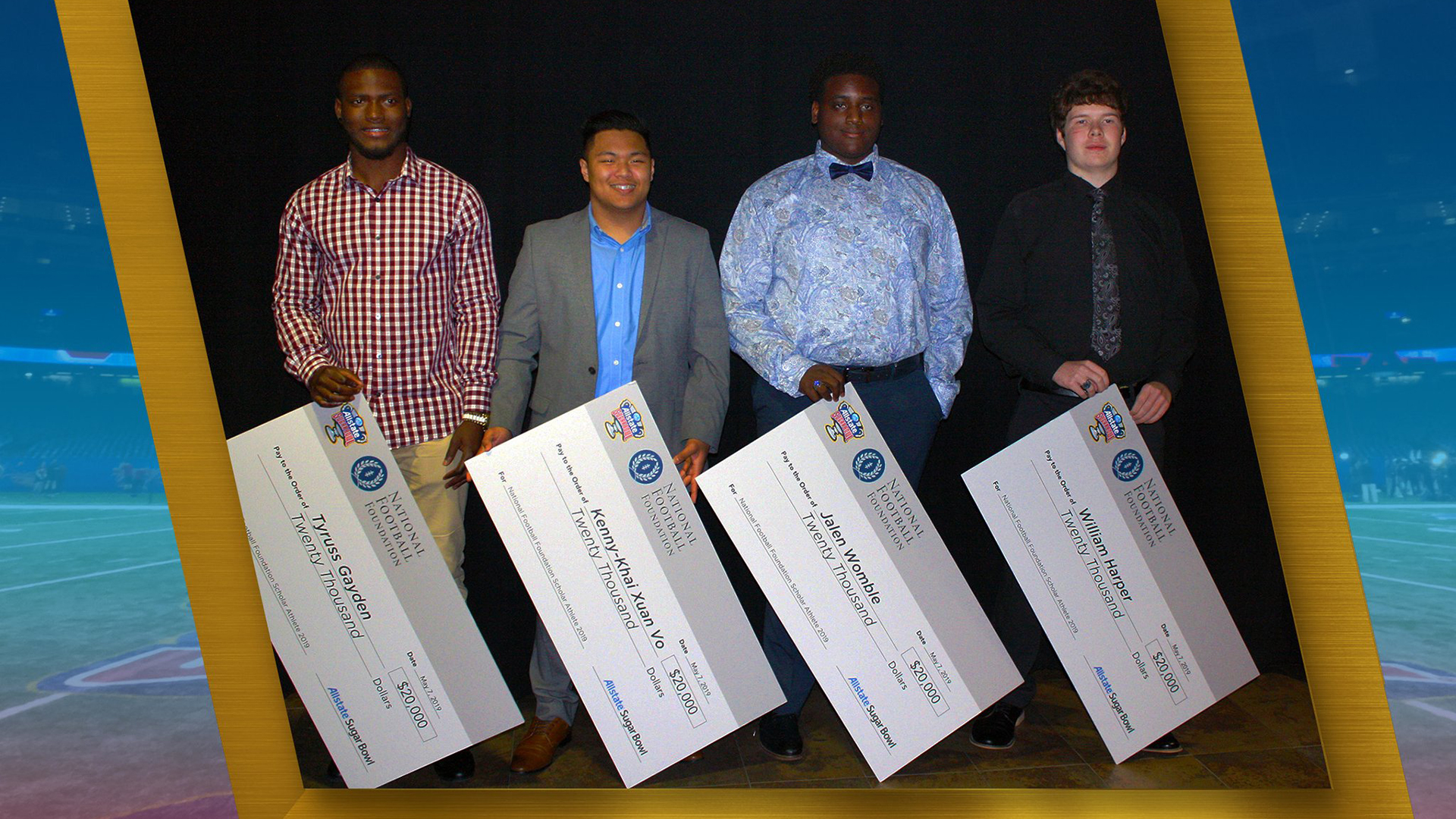 Allstate Sugar Bowl and National Football Foundation Honor Scholar