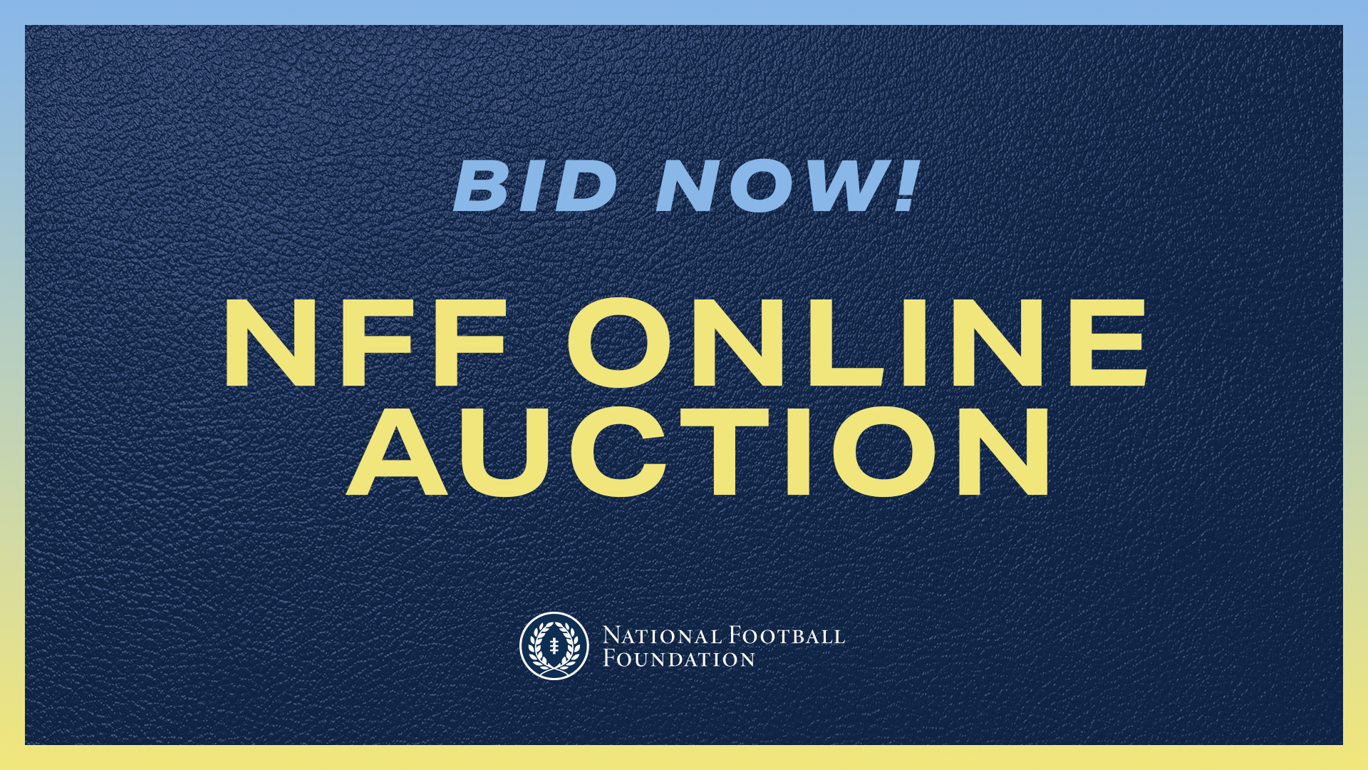 2025 NFF Auction