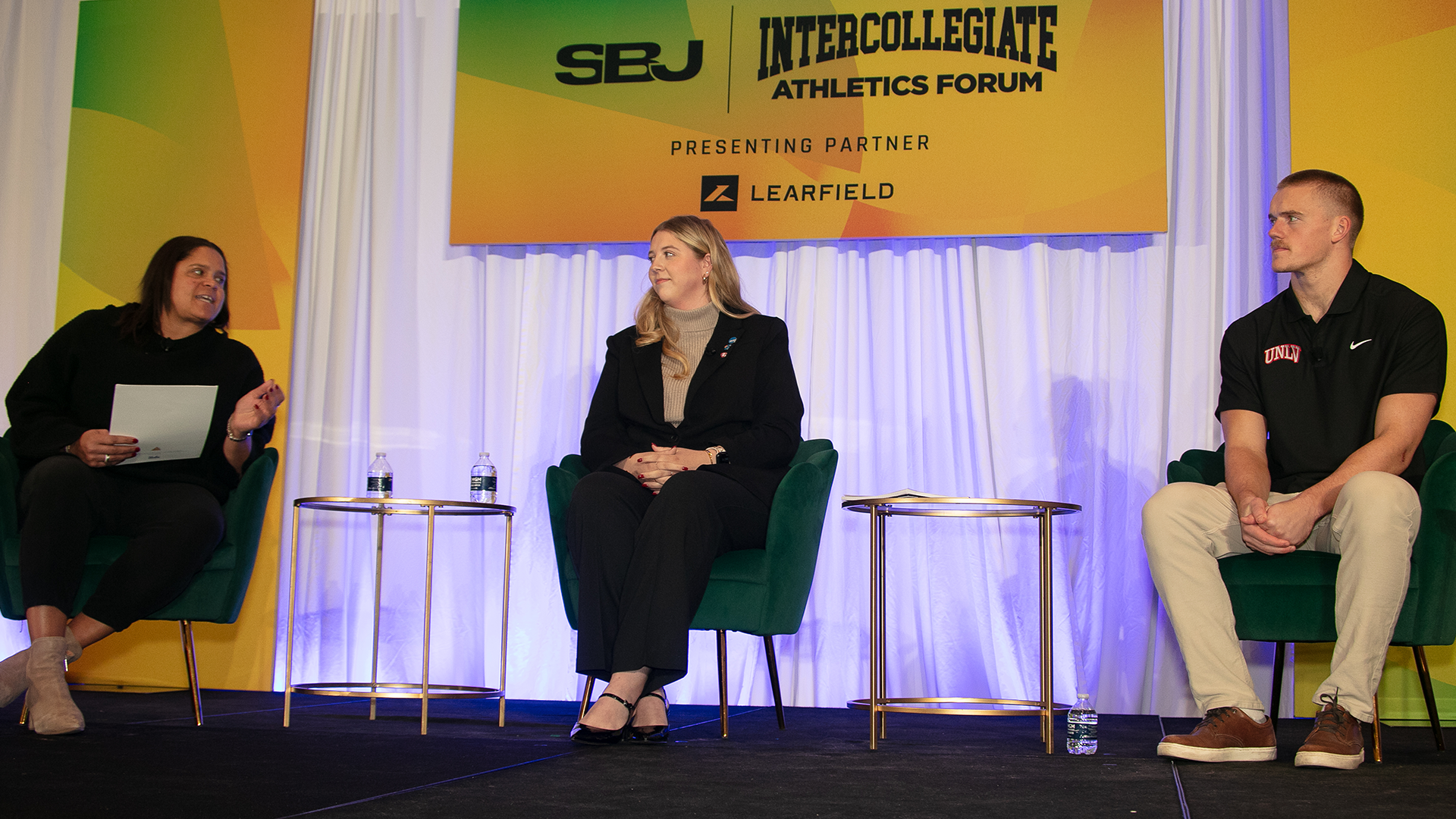 Jackson Woodard at the 2024 SBJ Forum