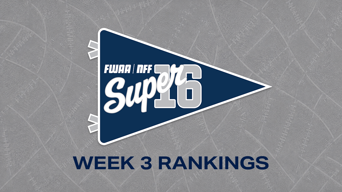 2026 Week 3 Rankings
