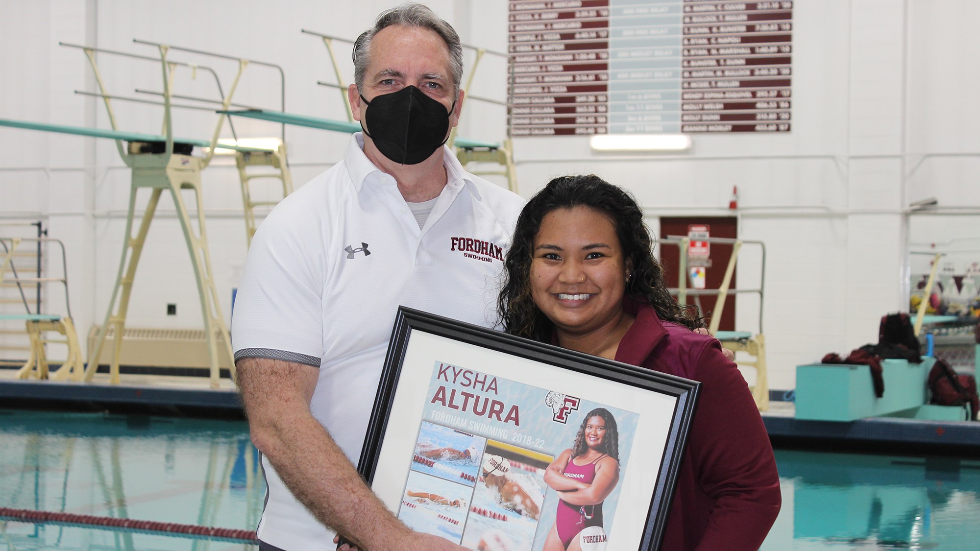 Kysha Marie Altura Women's Swimming and Diving Fordham University
