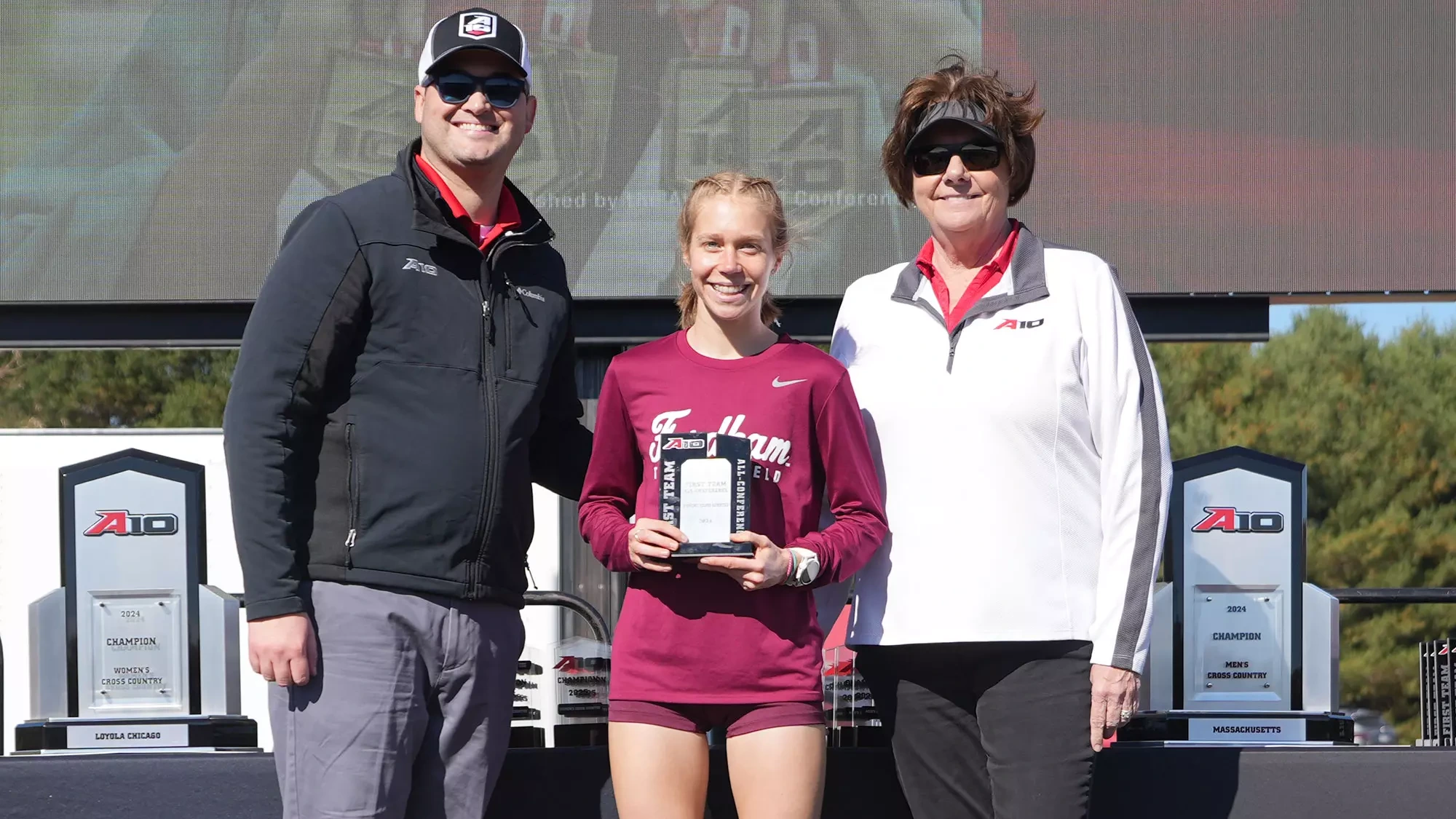 Katarina Birimac receives All-Conference honors after finishing second overall