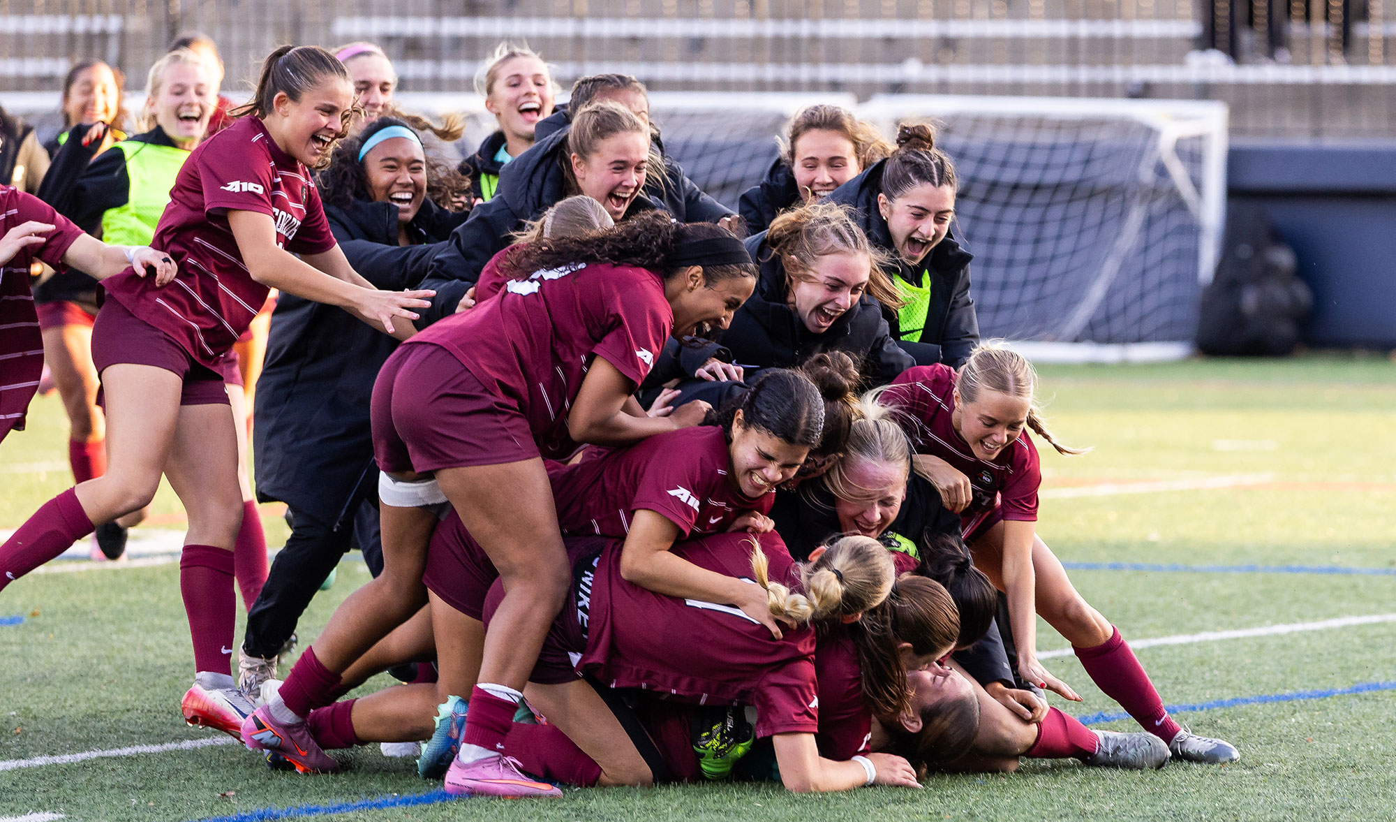 King with the save! Rams advance on PKs!