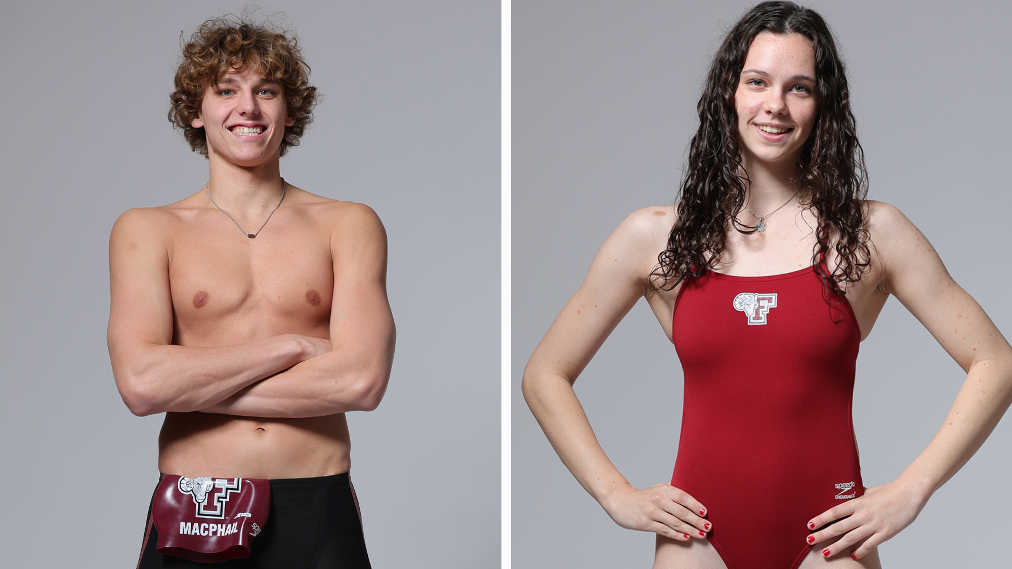 Quinn MacPhail and Sasika Aikman posed shots