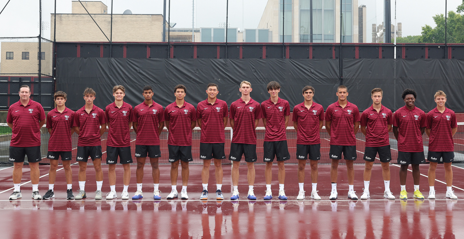 2025-26 Men's Tennis Team photo