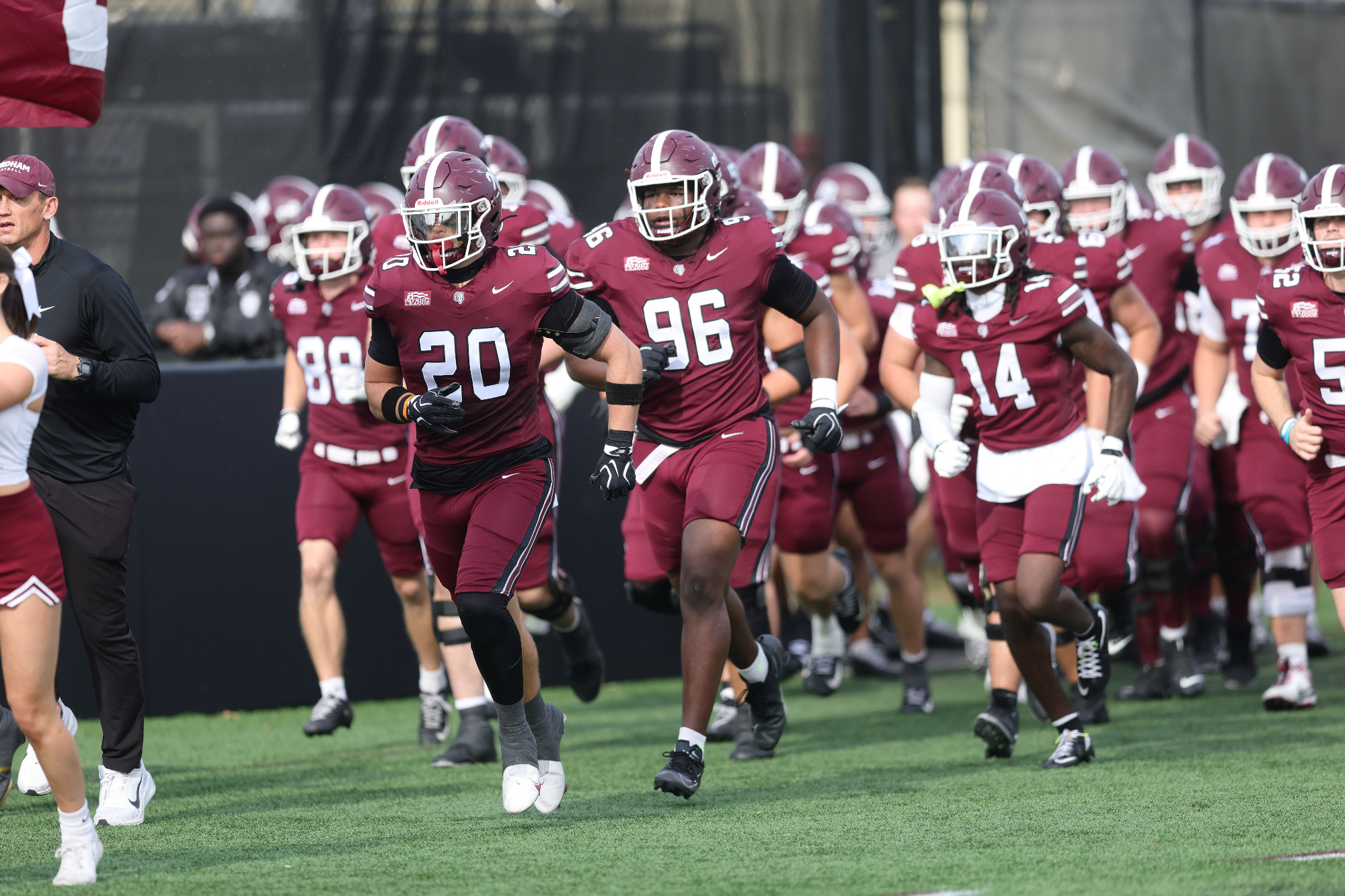 The Rams take the field