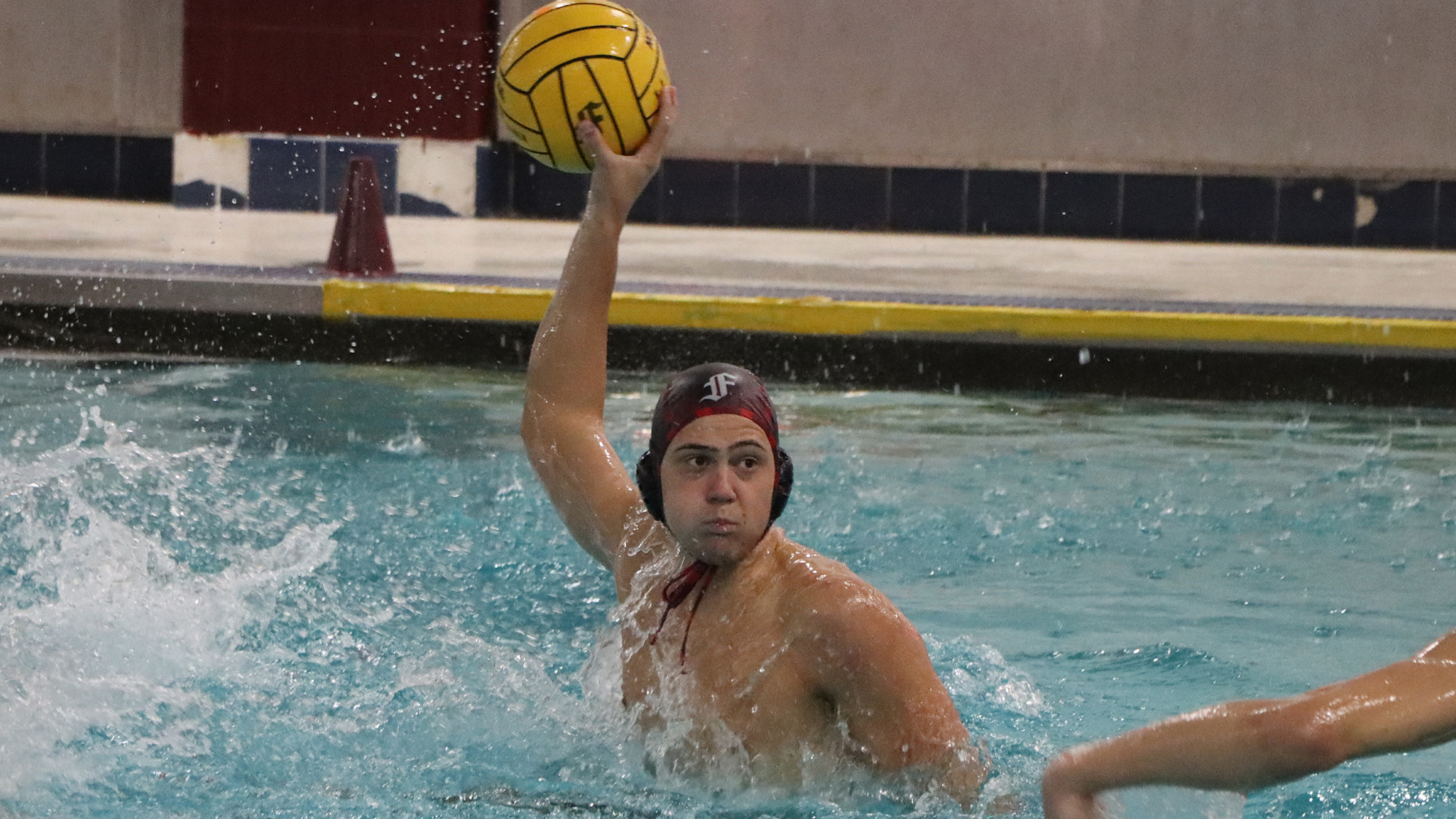 Vuk Kojic gets off a shot vs. GW