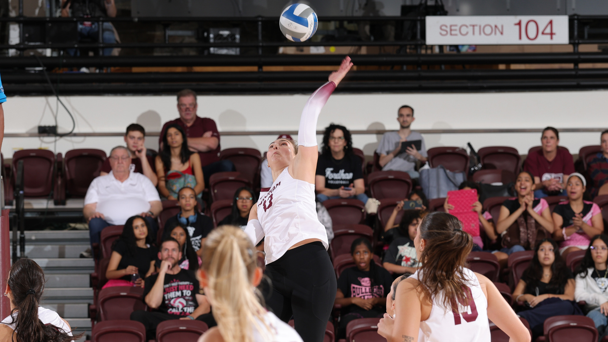 Bridget Woodruff with an attack vs. Dayton