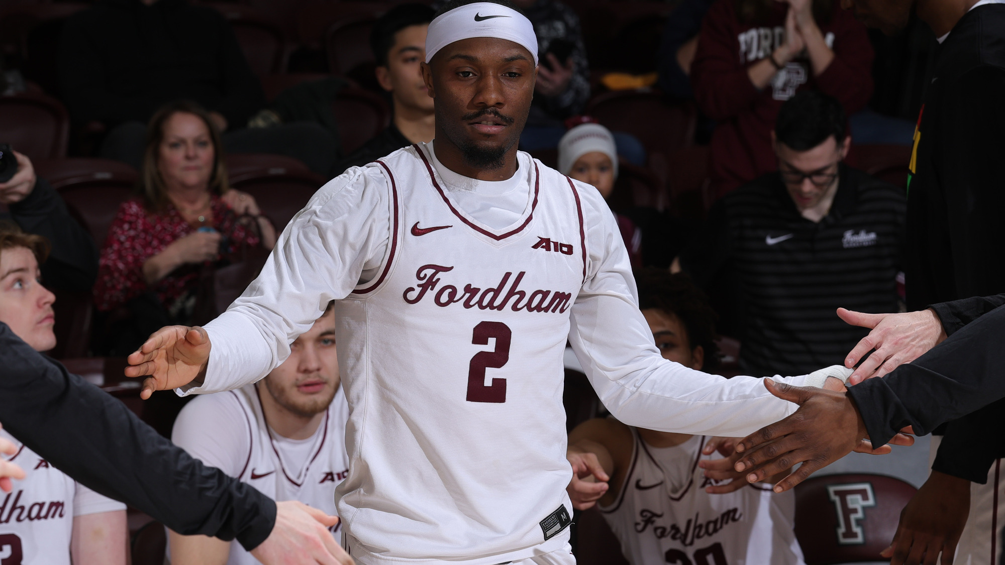 Dejour Reaves is introduced prior to the VCU game