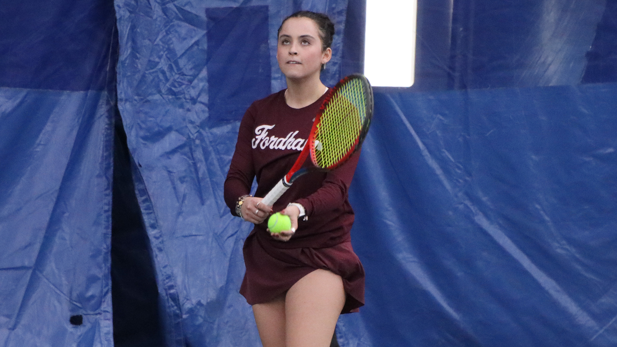 Catalina Padilla ready to serve