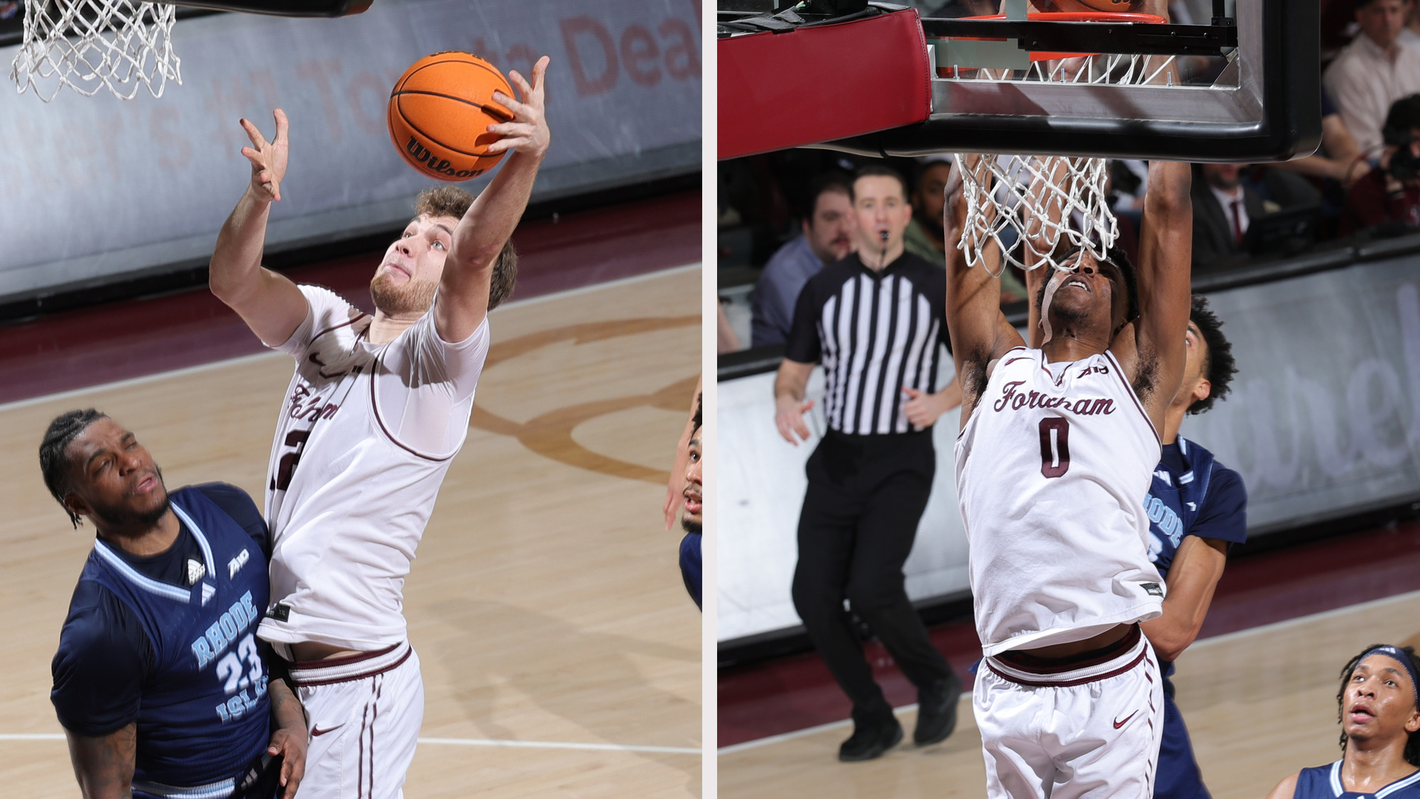 Rikus Schulte and Abass Bodija in action