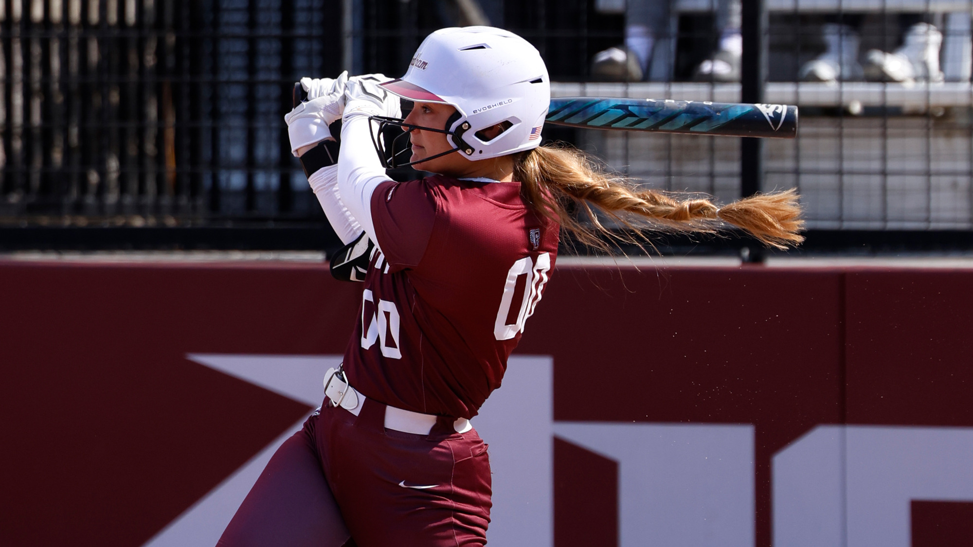 Eva Koratsis takes a swing