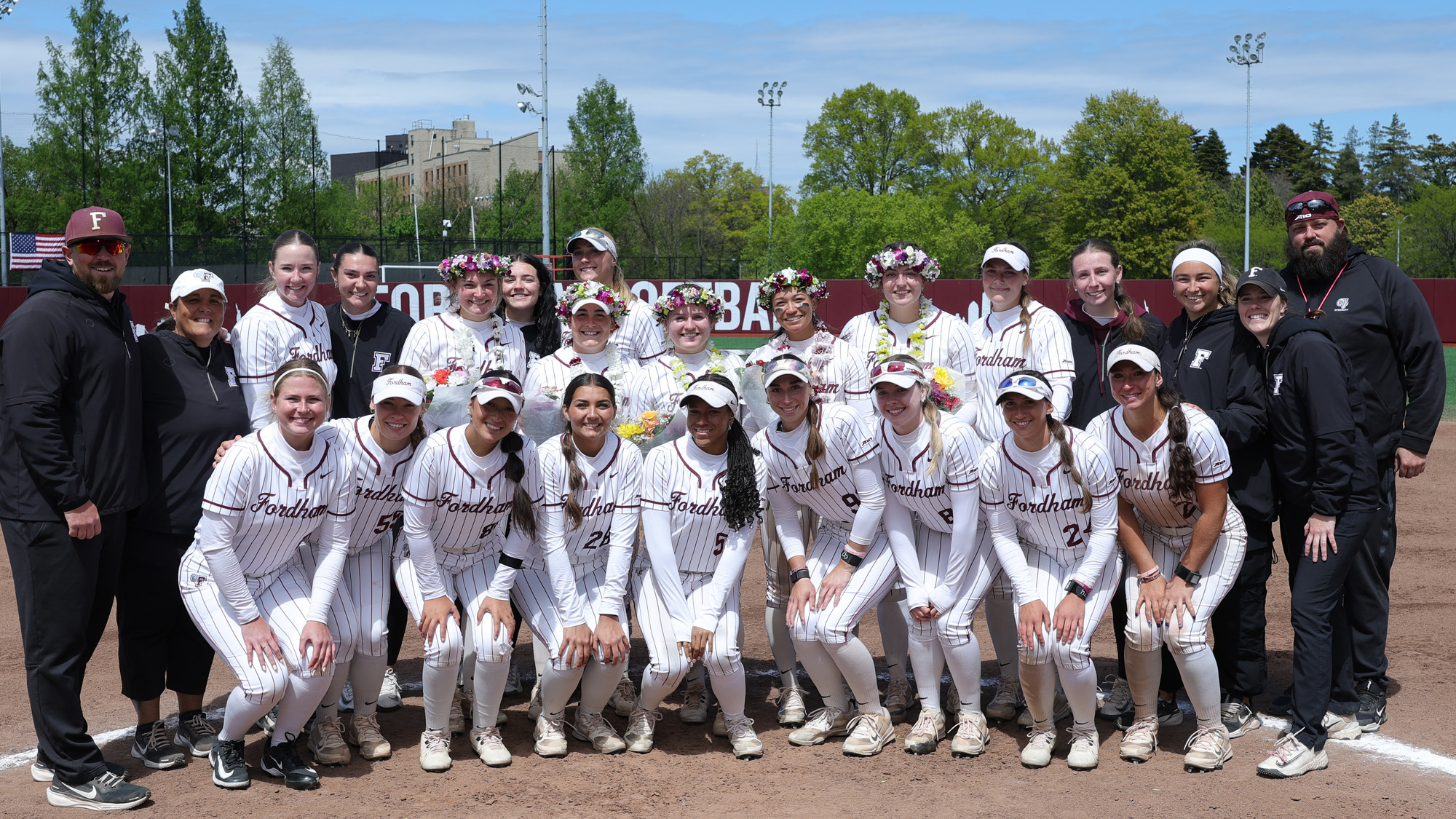 2026 Fordham Softball Senior Day group shot