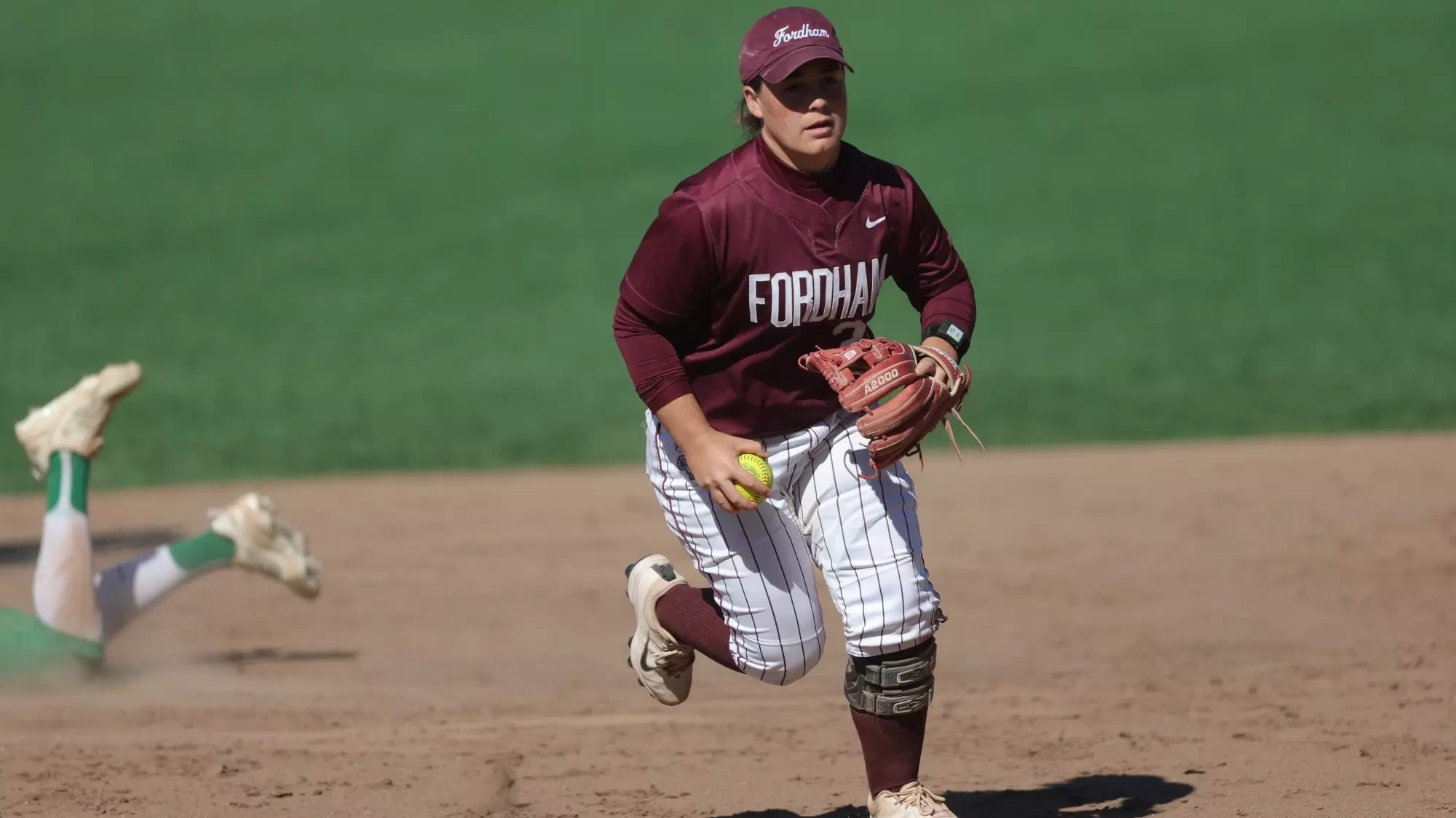 McGuire runs in to end the inning