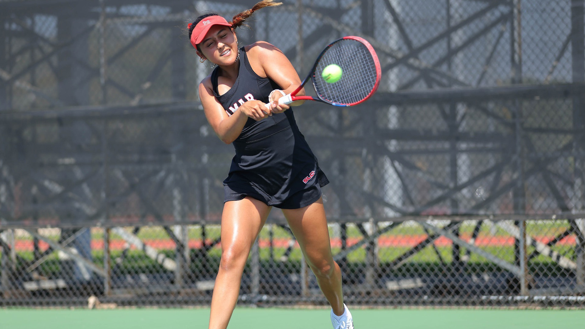 Paiva in action at Lamar