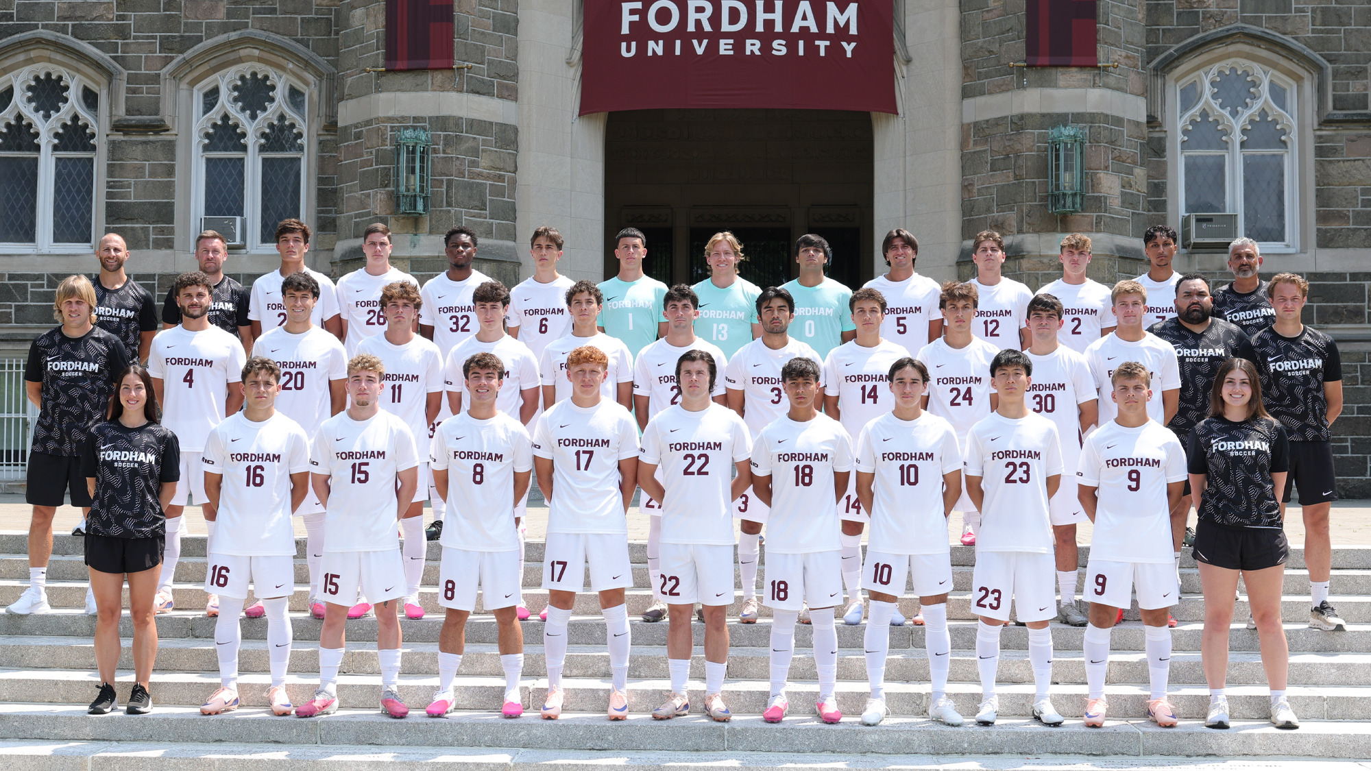 2026 Fordham men's soccer team photo