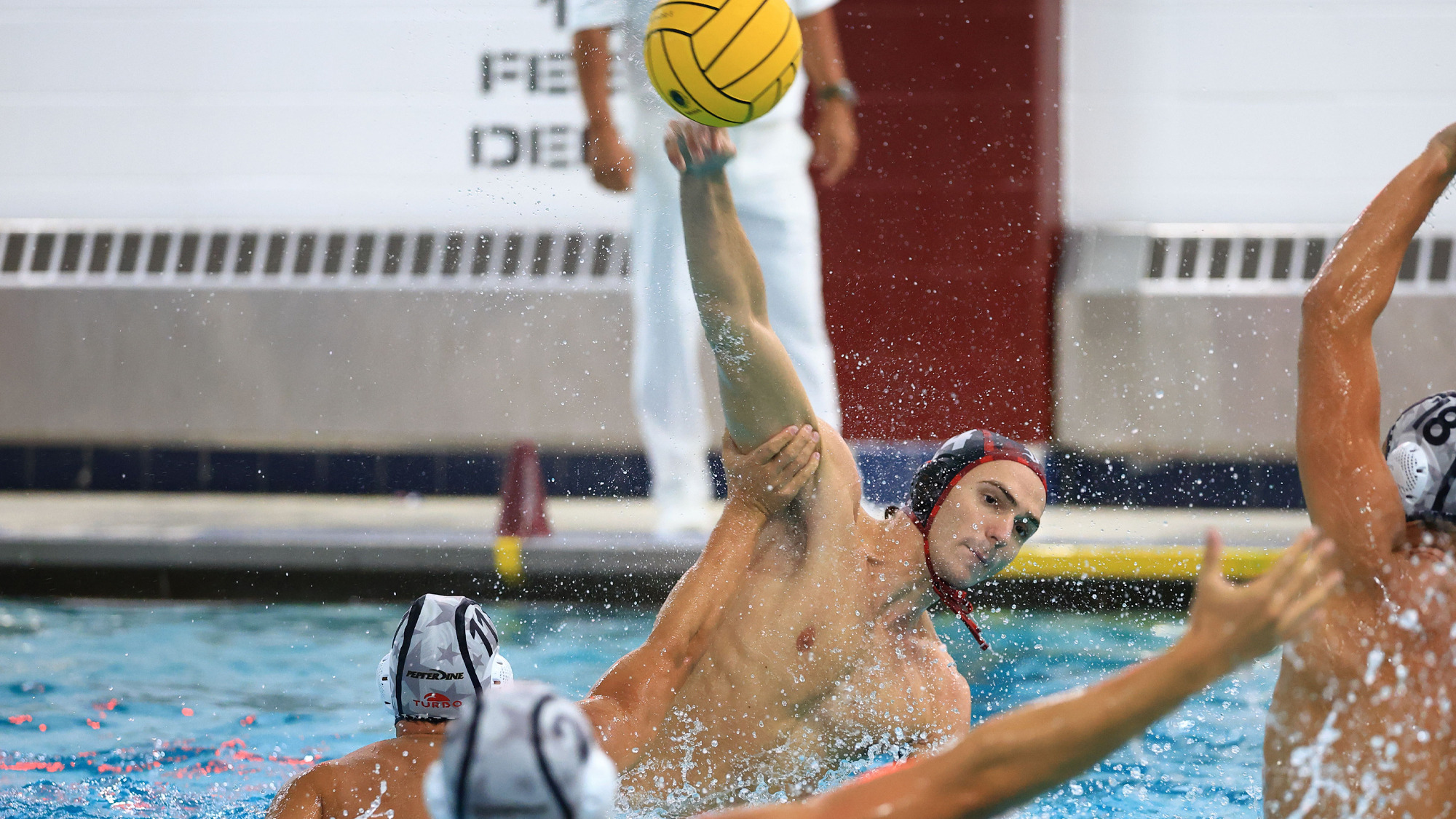 Oktavian Veklyuk gets off a shot vs. Pepperdine